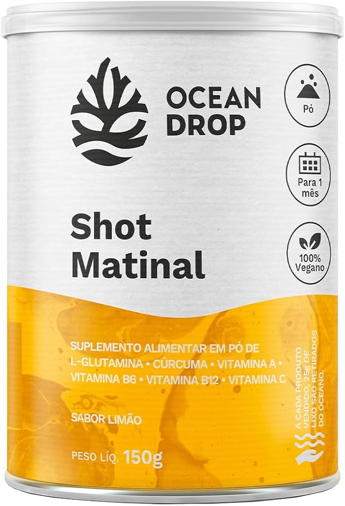 Shot Matinal em Pó (150g)  - Ocean Drop