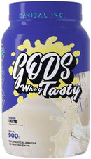 100% Whey Protein Concentrado (900g) Pote  - Canibal Sabor Leite