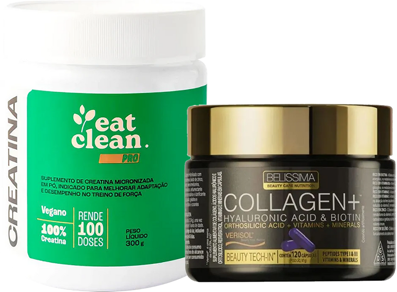 COMBO - Eat clean vegana 300g + Colagen 120 caps