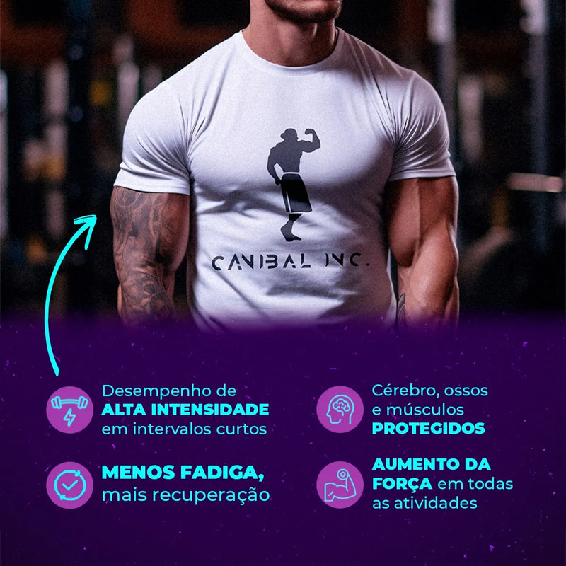 Creatina Monohidratada 300g - CANIBAL