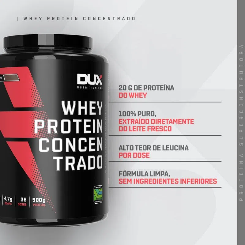 DUX NUTRITION - Dux Nutrition Whey Protein Concentrado 900g