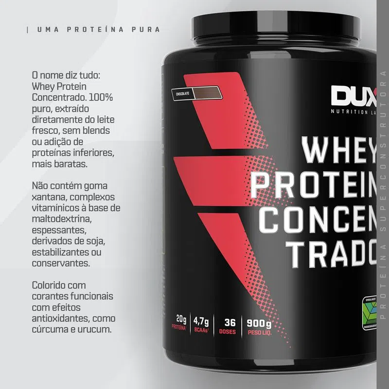 DUX NUTRITION - Dux Nutrition Whey Protein Concentrado 900g