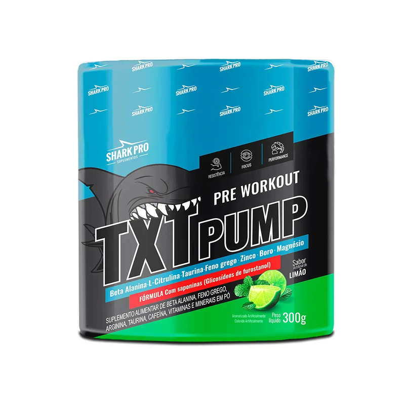 SHARK PRO - TXT PUMP - PRÉ TREINO 300G