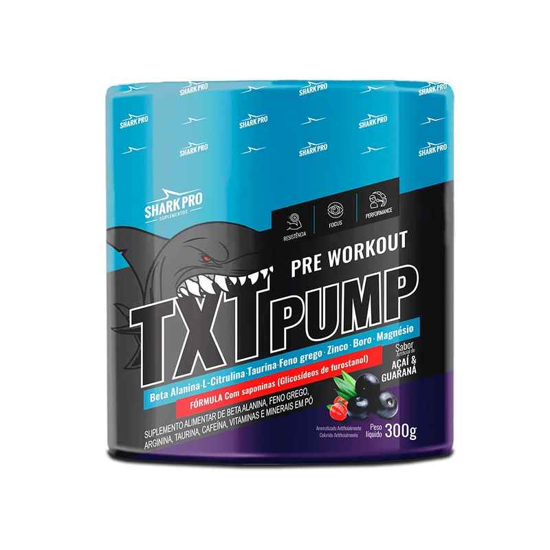 SHARK PRO - TXT PUMP - PRÉ TREINO 300G