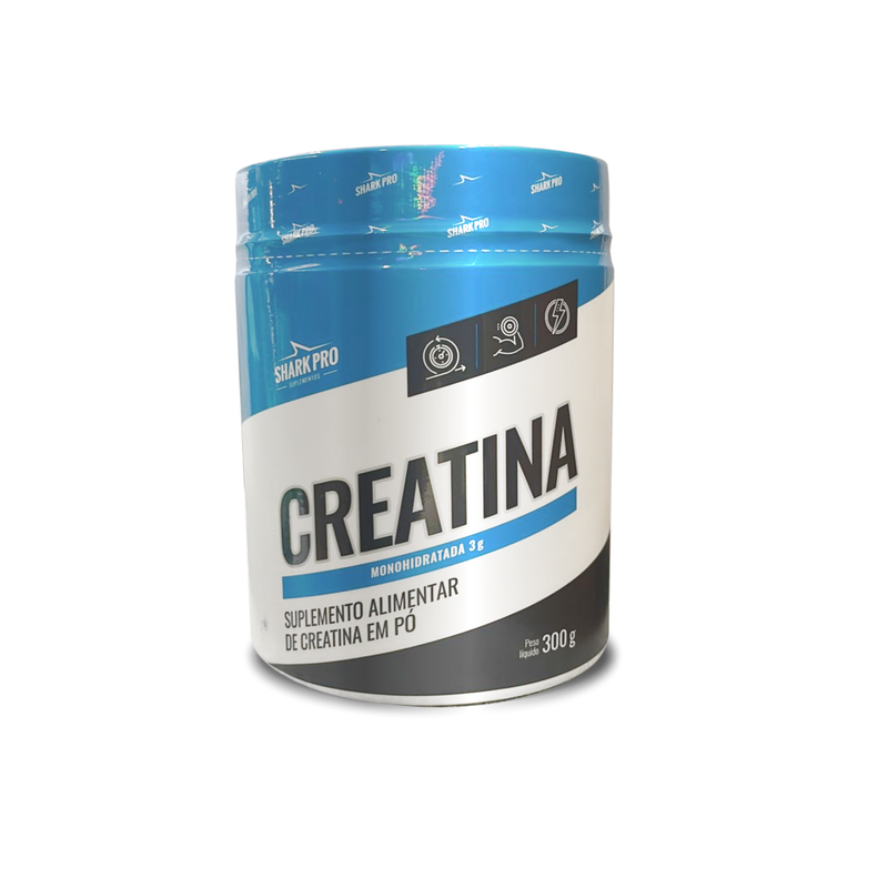 SHARK PRO - CREATINA MONOHIDRATADA 300g SABOR NATURAL