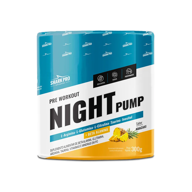 SHARK PRO - NIGHT PUMP - PRÉ TREINO 300G