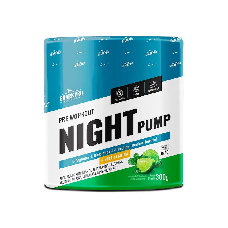 SHARK PRO - NIGHT PUMP - PRÉ TREINO 300G