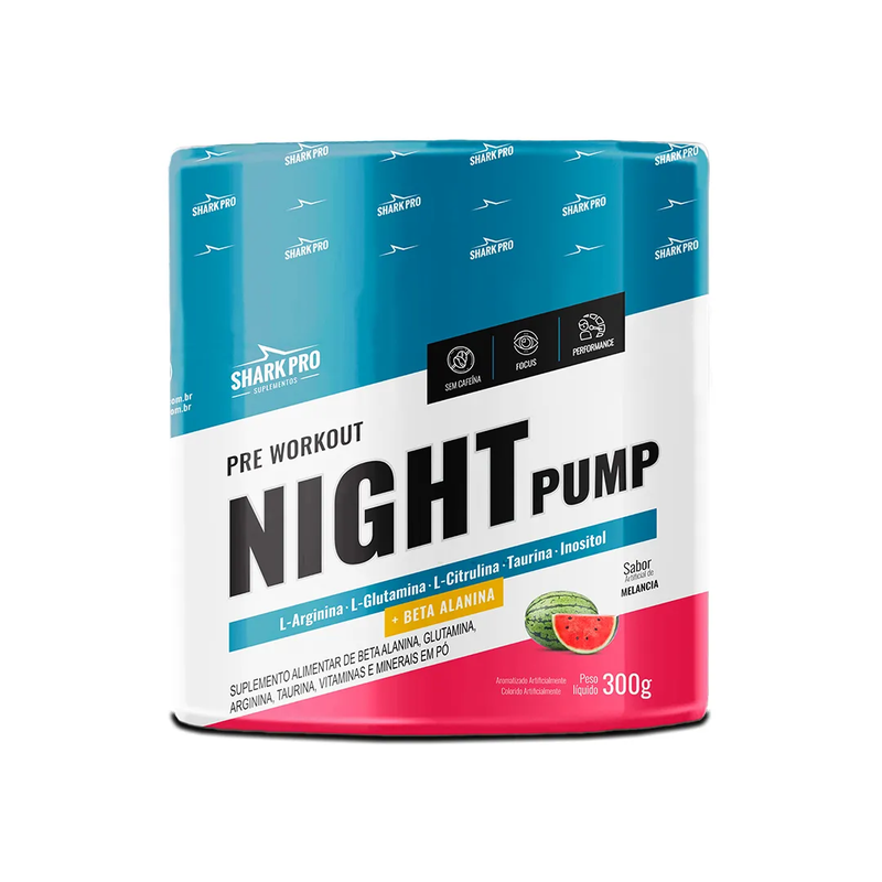 SHARK PRO - NIGHT PUMP - PRÉ TREINO 300G