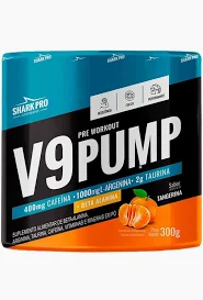 SHARK PRO - V9-PUMP PRE WORKOUT - PRÉ TREINO 300G