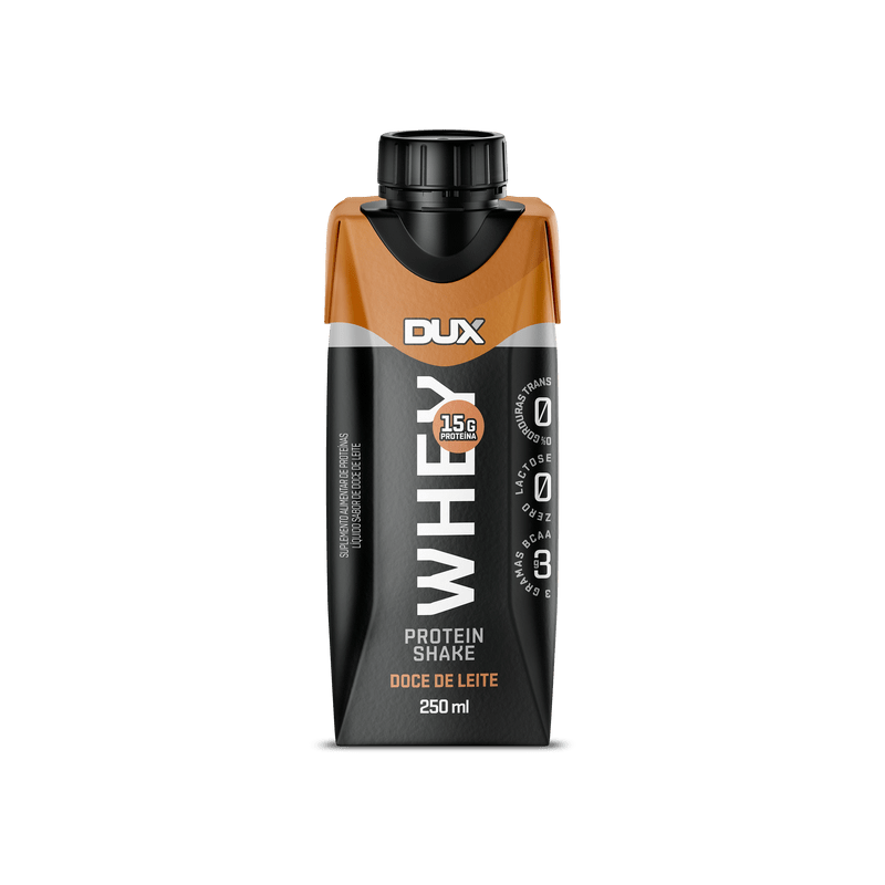 DUX NUTRITION - WHEY PROTEIN SHAKE - 250ML