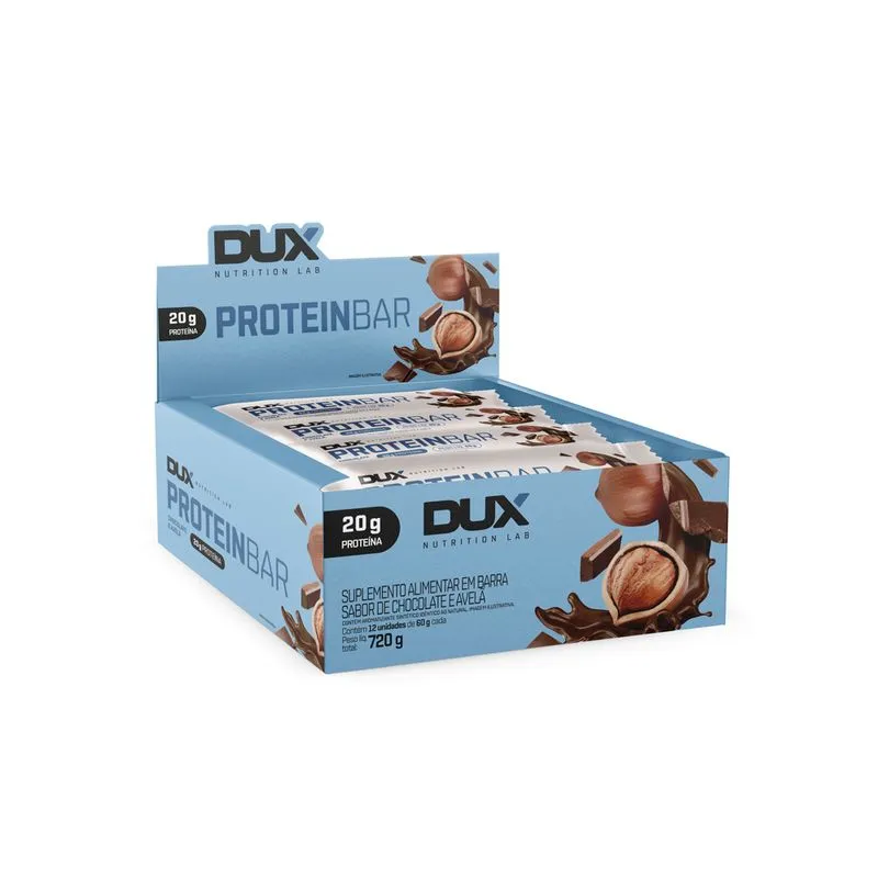 DUX NUTRITION - PROTEIN BAR - 12 UNIDADES