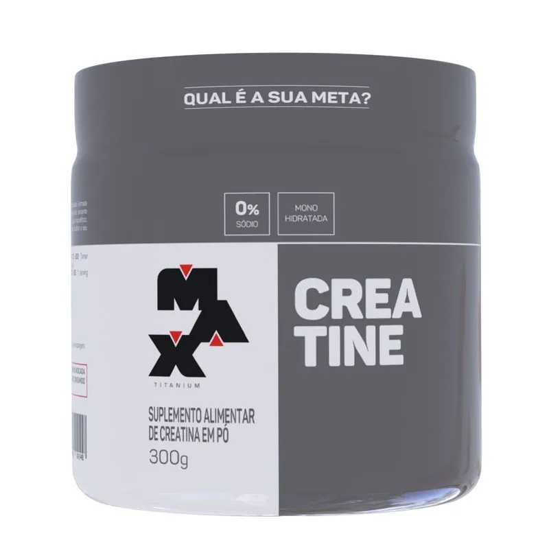 MAX TITANIUM - Creatina 300 g - Max Titanium Mono Hidratada