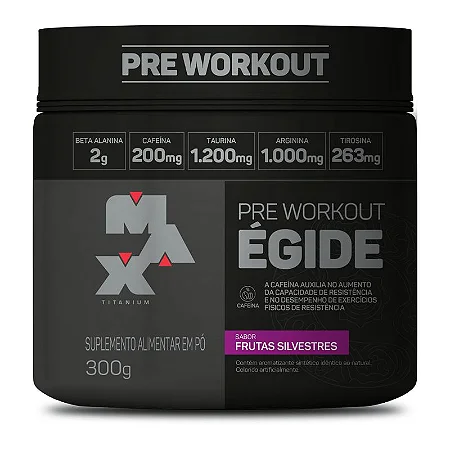 Max Titanium - Pré Treino Égide 300g