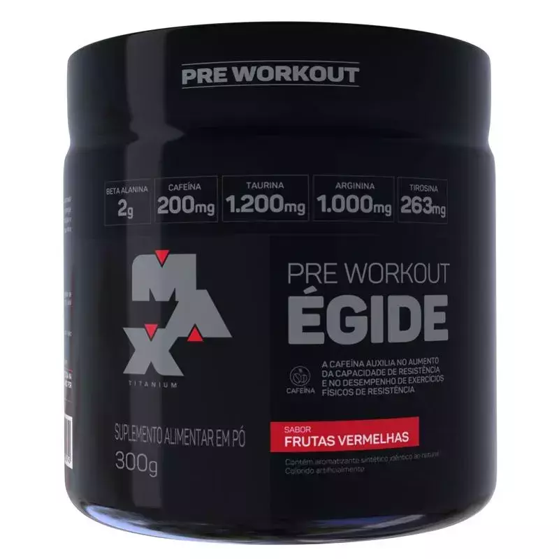 Max Titanium - Pré Treino Égide 300g