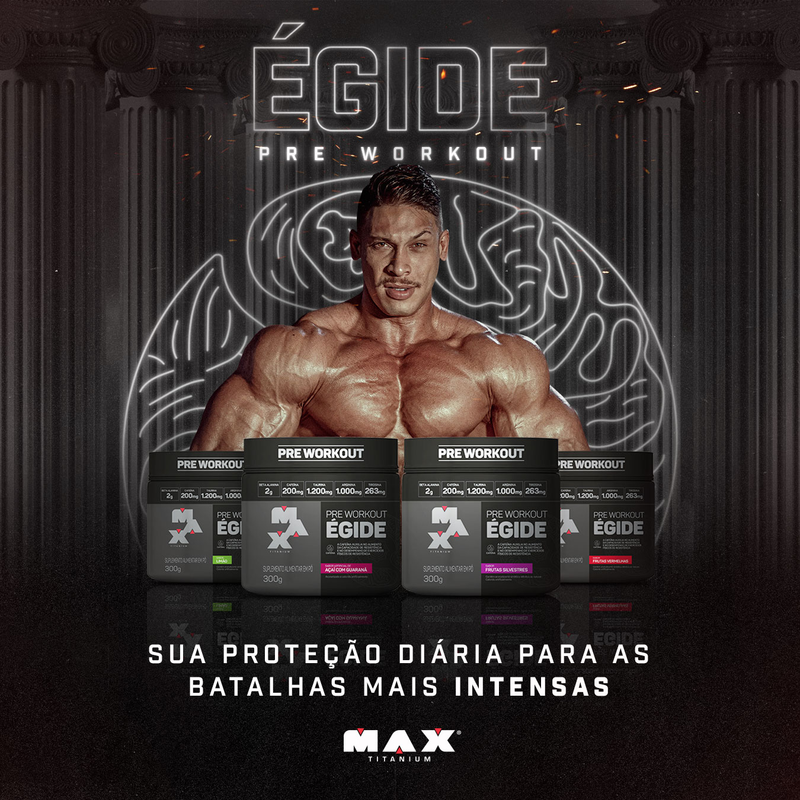 Max Titanium - Pré Treino Égide 300g