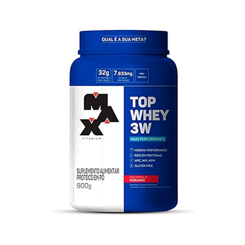 Max Titanium - Top Whey 3W + Performance 900G