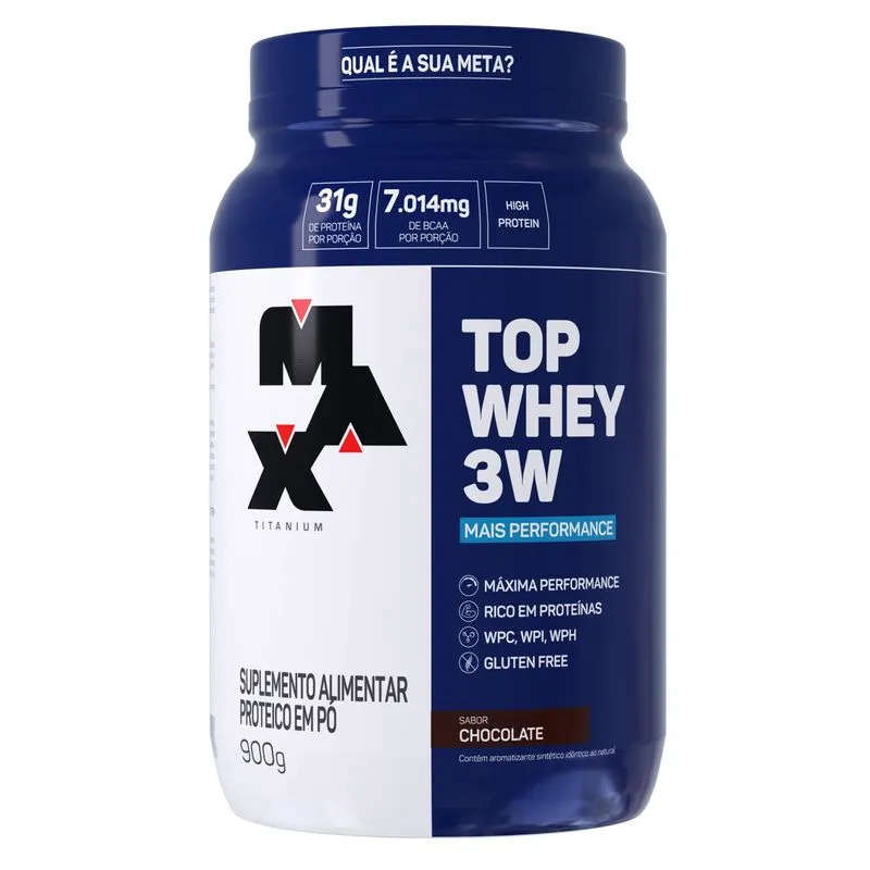 Max Titanium - Top Whey 3W + Performance 900G