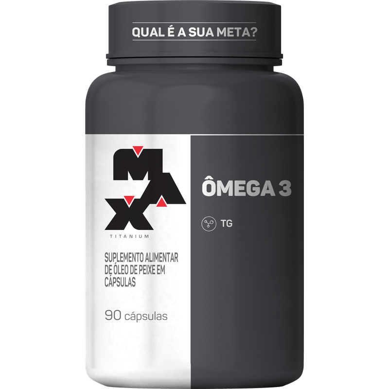 Max Titanium - Omega 3 90 Caps -  Livre