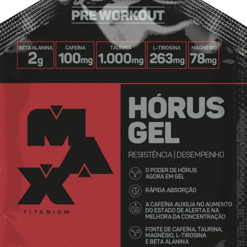 Max Titanium - Horus Gel - Max TitaniumFrutas Vermelhas