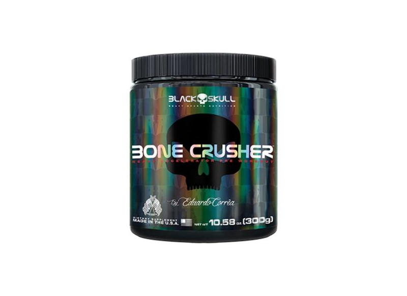 BLACK SKULL - Pré Treino Bone Crusher Black Skull 300g