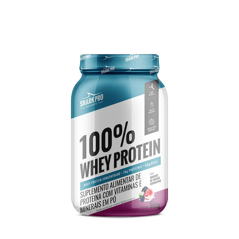 Shark Pro - 100% WHEY PROTEIN POTE 900g