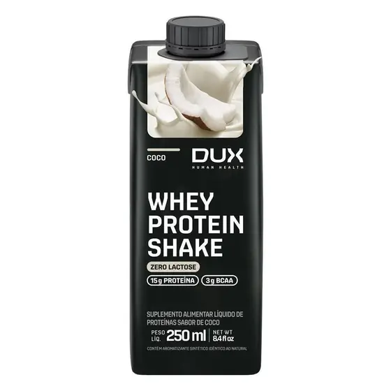 DUX NUTRITION - WHEY PROTEIN SHAKE - 250ML