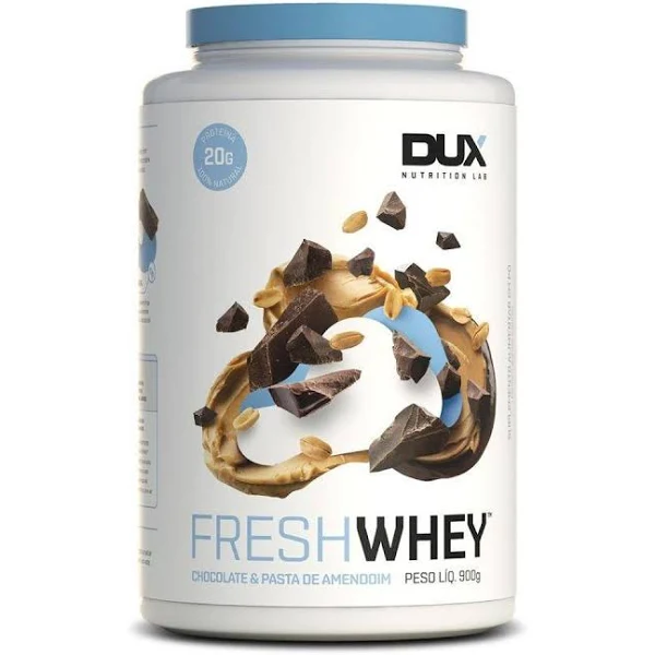 DUX NUTRITION - FRESHWHEY™ CHOCOLATE E AVELÃ - POTE 900G