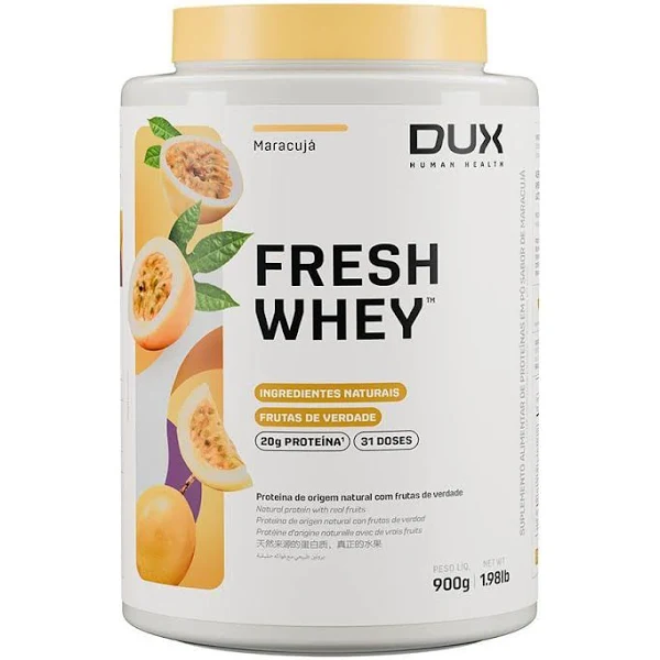 DUX NUTRITION - FRESHWHEY™ CHOCOLATE E AVELÃ - POTE 900G