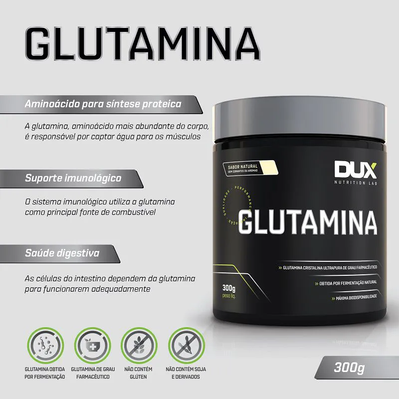 DUX NUTRITION - GLUTAMINA 300G