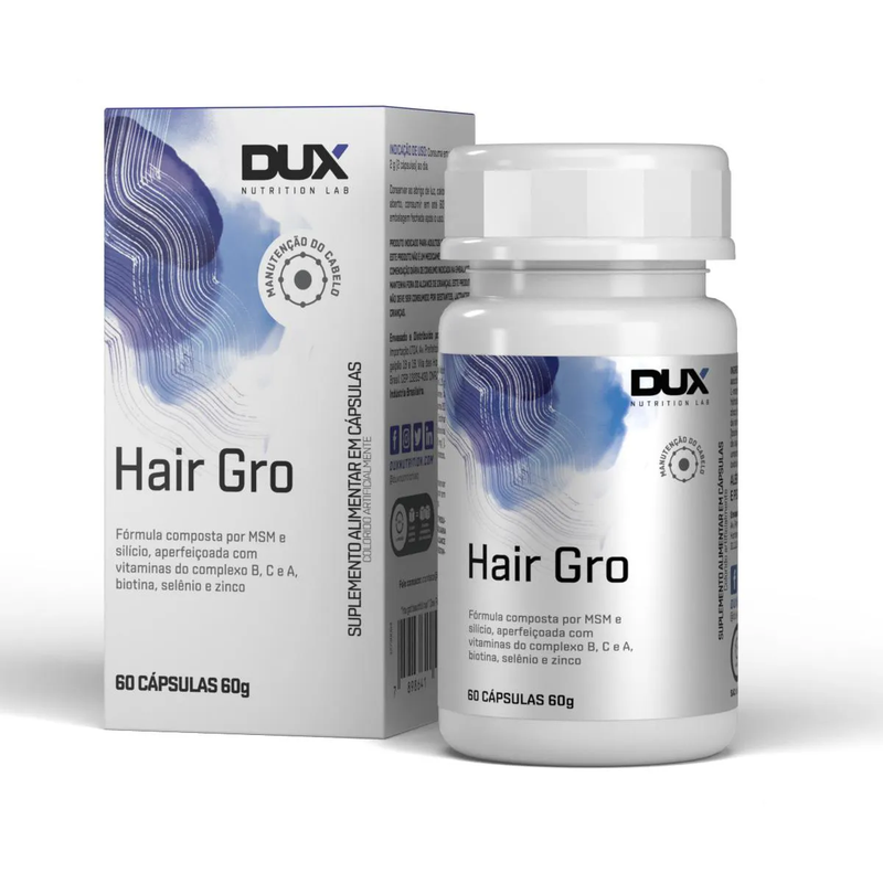 DUX NUTRITION - Hair Gro - 60 Cápsulas