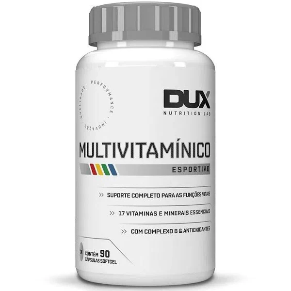 DUX NUTRITION - MULTIVITAMÍNICO - POTE 90 CAPSULAS