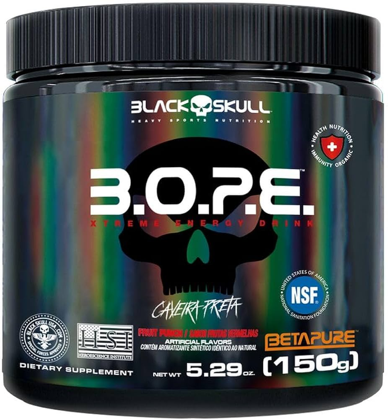 Black Skull - PRÉ TREINO B.O.P.E 150G