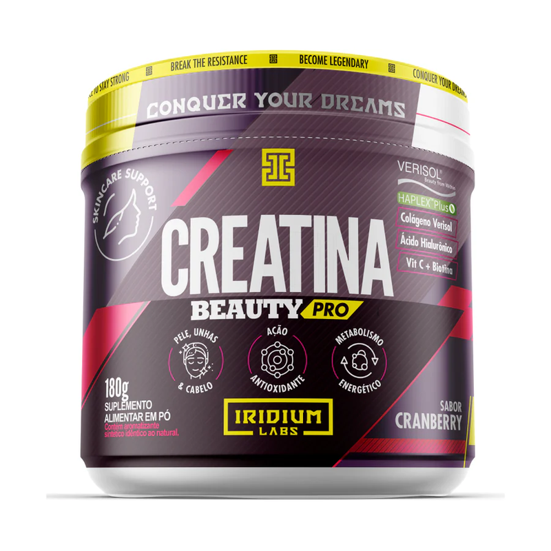 IRIDIUM - CREATINA BEUATY PRO 180 G CRANBERRY