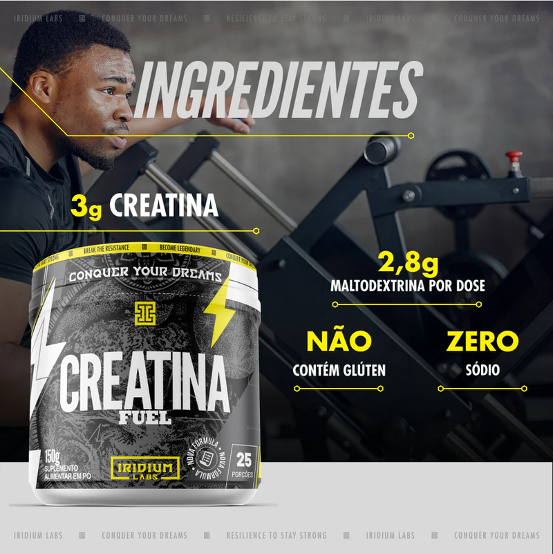 IRIDIUM - CREATINA FUEL 150 GRS