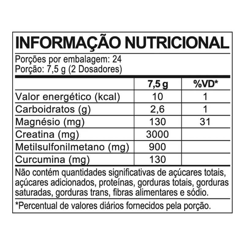 IRIDIUM - CREATINA RECOVERY PRO 180 G FRUTAS TROPICAIS