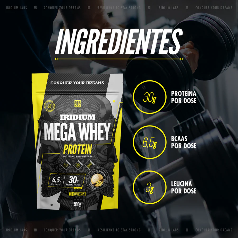 IRIDIUM - MEGA WHEY PROTEIN CHOCOLAT