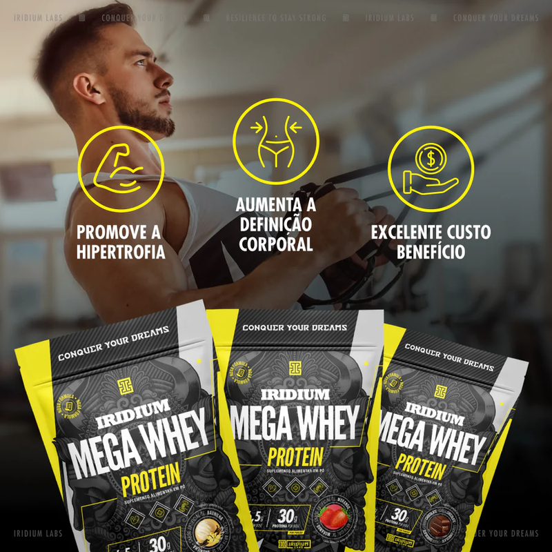 IRIDIUM - MEGA WHEY PROTEIN CHOCOLAT