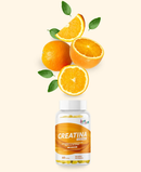 CREATINA EM PASTILHA DE GOMA 60 UN - SABOR LARANJA - BEM ESTAR BEM