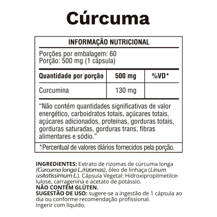 OCEAN DROP - Cúrcuma 60 caps.