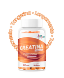 CREATINA DE GOMA 60 UN - TANGERINA- BEM ESTAR BEM
