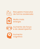 CREATINA DE GOMA 60 UN - TANGERINA- BEM ESTAR BEM