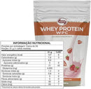 Whey Protein Concentrado  WPC (900g) Refil - Vitafor -  Sabor Morango